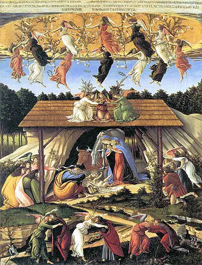 Mystical Nativity Sandro Botticelli